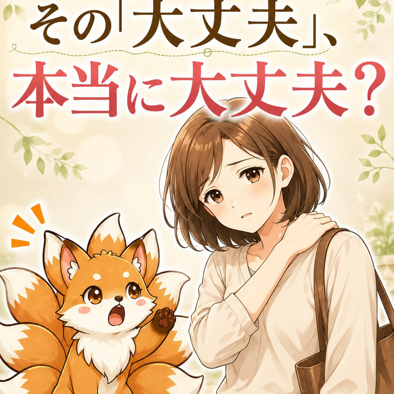 画像2456：「肩こりは、もう仕方ない…」と我慢していませんか？